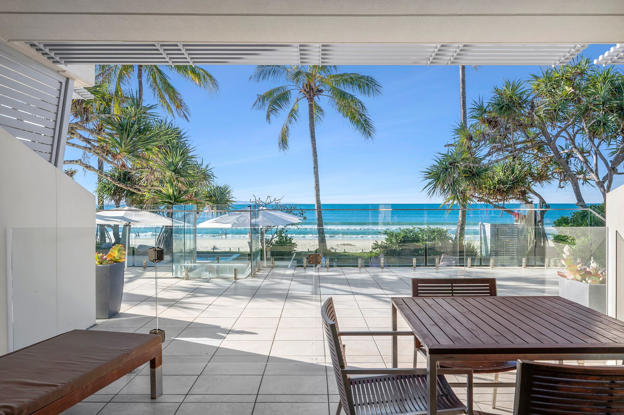 Direct Beach Access view